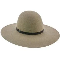 La Roux - Stetson Wool Felt Wide Brim Hat - TWLARX
