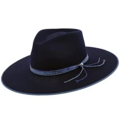 Hardrock B - Stetson Wool Felt Fedora Hat -Bailey Store stetson wide brim hardrock b stetson wool felt fedora hat hat 17078616359052