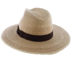 Explorer, 3 1/2" Brim - Colored Natural Hand Woven Green Palm Hat -Bailey Store sunbody fedora explorer 3 1 2 brim colored natural hand woven green palm hat hat 16524892864652