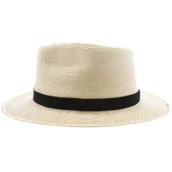 Fine Palm Tear Drop Fedora - Natural Hand Woven Guatemalan Fine Palm Hat -Bailey Store sunbody fedora fine palm tear drop fedora natural hand woven guatemalan fine palm hat hat 16524890177676