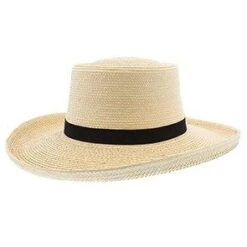 Sam Houston - Natural Hand Woven Guatemalan Palm Hat