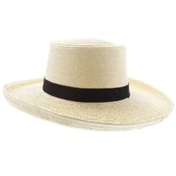 Sam Houston - Natural Hand Woven Guatemalan Palm Hat -Bailey Store sunbody wide brim sam houston natural hand woven guatemalan palm hat hat 16524887228556