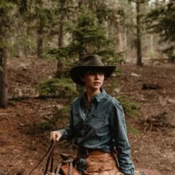 Stetson Gallatin Wool Felt Hat -Bailey Store swgltn 8132 sage 2