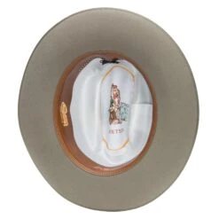 Pure Open Road - Stetson Beaver Fur Felt Fedora Hat -Bailey Store tfprorb0526 phantom grey 5