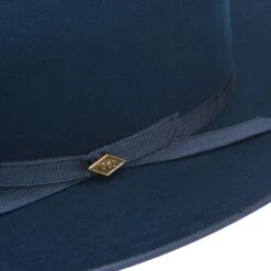 Pure Open Road - Stetson Beaver Fur Felt Fedora Hat -Bailey Store tfprorb0526 true blue 5