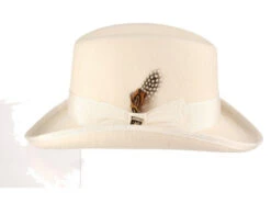 Valerio - Stacy Adams Royal Wool Felt Homburg Hat -Bailey Store unnamed 2