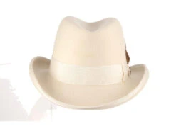 Valerio - Stacy Adams Royal Wool Felt Homburg Hat -Bailey Store unnamed 3