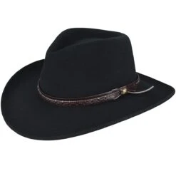 Firehole - Bailey Wool Crushable Western Hat -Bailey Store w05lfj wind river firehole outback black 1 3