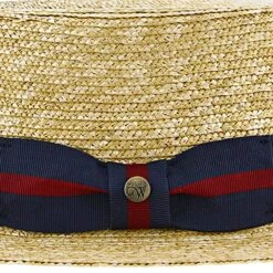 Classic - Walrus Hats Natural Straw Boater Hat - H7005 18 Classic - Walrus Hats Natural Straw Boater Hat - H7005 -Bailey Store walrus hats boater classic walrus hats natural straw boater hat h7005 hat 16524400656524