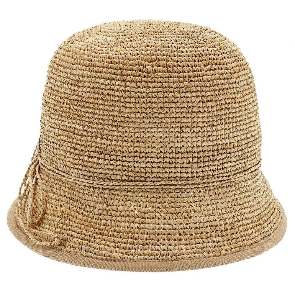 Bella - Walrus Hats Raffia Cloche Hat - H7015 5 Bella - Walrus Hats Raffia Cloche Hat - H7015 - Image 5