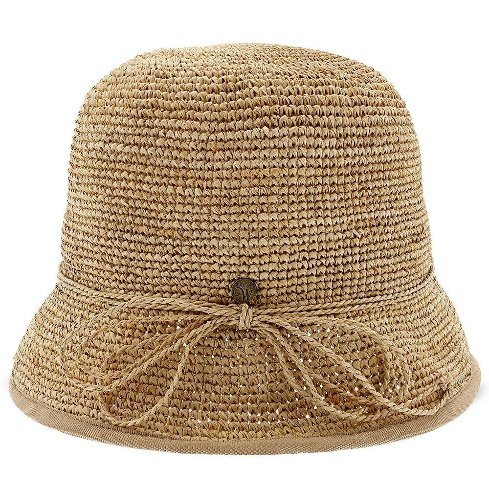 Bella - Walrus Hats Raffia Cloche Hat - H7015 7 Bella - Walrus Hats Raffia Cloche Hat - H7015 - Image 7