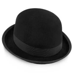 The Legend - Walrus Hats Black Wool Felt Bowler Hat - H7003 24 The Legend - Walrus Hats Black Wool Felt Bowler Hat - H7003 -Bailey Store walrus hats derby the legend walrus hats black wool felt bowler hat h7003 hat 16524398100620