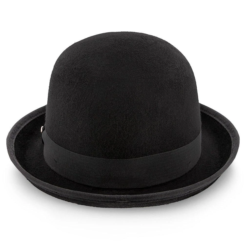 The Legend - Walrus Hats Black Wool Felt Bowler Hat - H7003 11 The Legend - Walrus Hats Black Wool Felt Bowler Hat - H7003 - Image 11