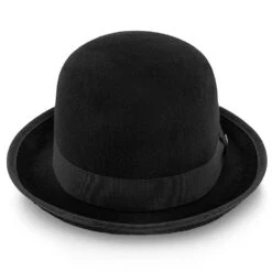 The Legend - Walrus Hats Black Wool Felt Bowler Hat - H7003 28 The Legend - Walrus Hats Black Wool Felt Bowler Hat - H7003 -Bailey Store walrus hats derby the legend walrus hats black wool felt bowler hat h7003 hat 16524398297228