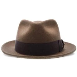 Compass - Walrus Hat Diamond Crown Wool Felt Fedora Hat -Bailey Store walrus hats fedora compass walrus hat diamond crown wool felt fedora hat hat 16524560367756