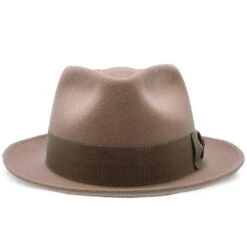 Compass - Walrus Hat Diamond Crown Wool Felt Fedora Hat -Bailey Store walrus hats fedora compass walrus hat diamond crown wool felt fedora hat hat 16524560400524