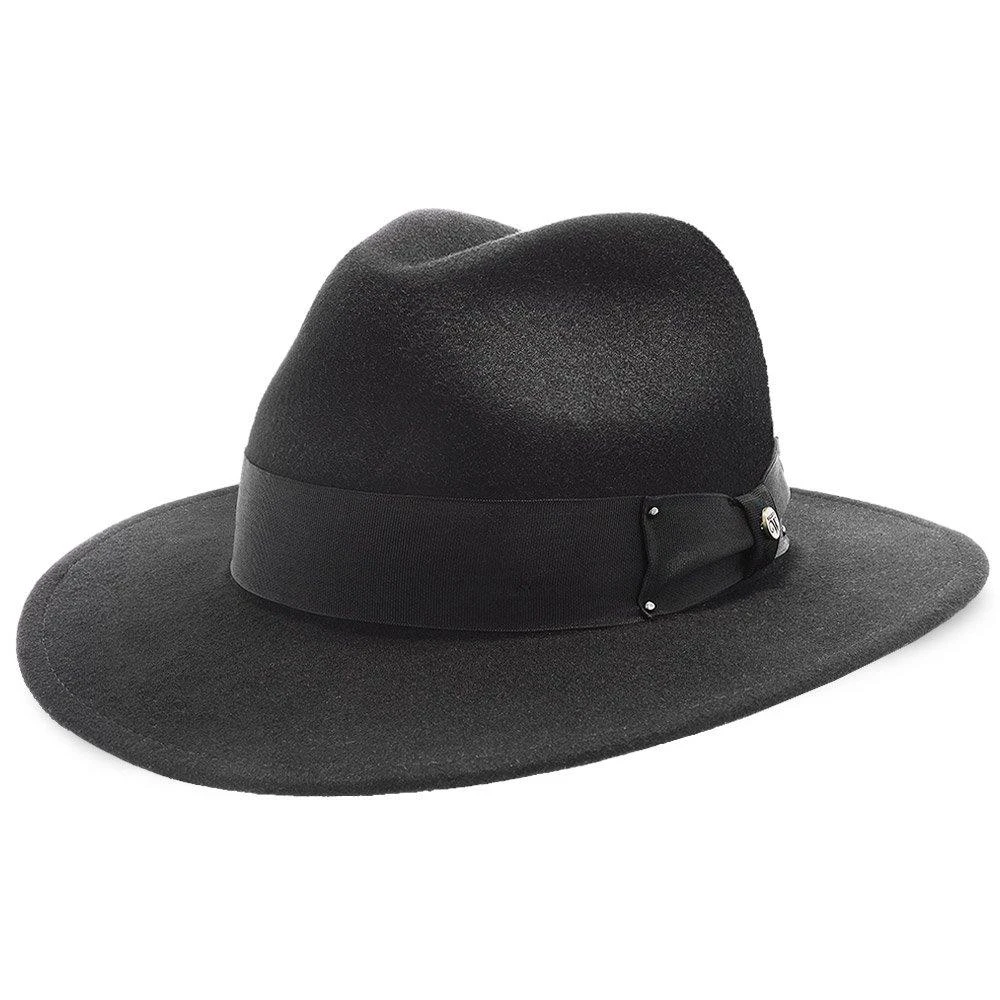 Empire - Walrus Hats Grey Wool Felt Fedora Hat - H7001 2 Empire - Walrus Hats Grey Wool Felt Fedora Hat - H7001 - Image 2