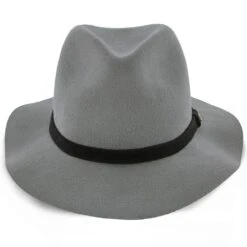 Endeavour - Walrus Hats Grey Wool Felt Fedora Hat - H7007 -Bailey Store walrus hats fedora endeavour walrus hats grey wool felt fedora hat h7007 hat 16524401344652