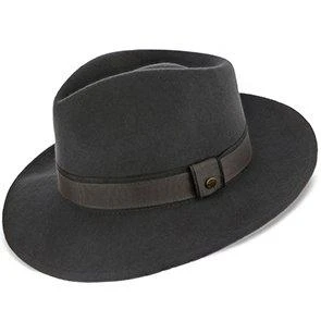 Tampa - Walrus Hats Grey Center Dent Wool Felt Fedora Hat 1 Tampa - Walrus Hats Grey Center Dent Wool Felt Fedora Hat