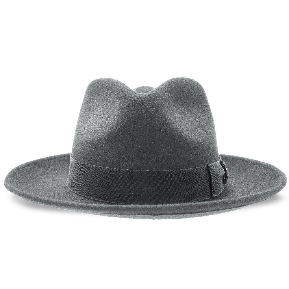 Imperial - Walrus Hats White Center Dent Wool Felt Fedora Hat 12 Imperial - Walrus Hats White Center Dent Wool Felt Fedora Hat - Image 12