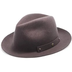 Journey - Walrus Hats Wool Felt Fedora Crushable Hat - H7009 -Bailey Store walrus hats fedora journey walrus hats navy wool felt fedora crushable hat h7009 hat 16713266135180