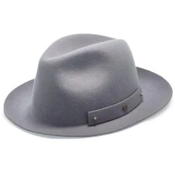 Journey - Walrus Hats Wool Felt Fedora Crushable Hat - H7009 -Bailey Store walrus hats fedora journey walrus hats navy wool felt fedora crushable hat h7009 hat 16713280651404