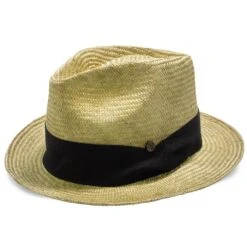 Midnight Luxe - Walrus Hats Natural Sisal Straw Fedora Childs Hat -Bailey Store walrus hats fedora midnight luxe walrus hats natural sisal straw fedora childs hat hat 16524576489612