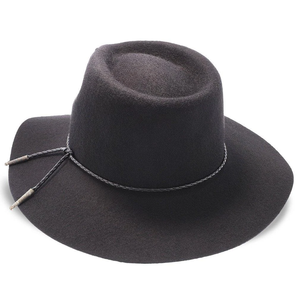 Monterey - Walrus Hats Light Brown Wool Felt Wide Brim Fedora Hat - H7010 14 Monterey - Walrus Hats Light Brown Wool Felt Wide Brim Fedora Hat - H7010 - Image 14