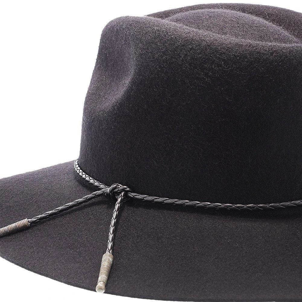 Monterey - Walrus Hats Light Brown Wool Felt Wide Brim Fedora Hat - H7010 17 Monterey - Walrus Hats Light Brown Wool Felt Wide Brim Fedora Hat - H7010 - Image 17