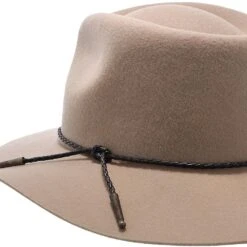 Monterey - Walrus Hats Light Brown Wool Felt Wide Brim Fedora Hat - H7010 38 Monterey - Walrus Hats Light Brown Wool Felt Wide Brim Fedora Hat - H7010 -Bailey Store walrus hats fedora monterey walrus hats light brown wool felt wide brim fedora hat h7010 hat 16524407341196
