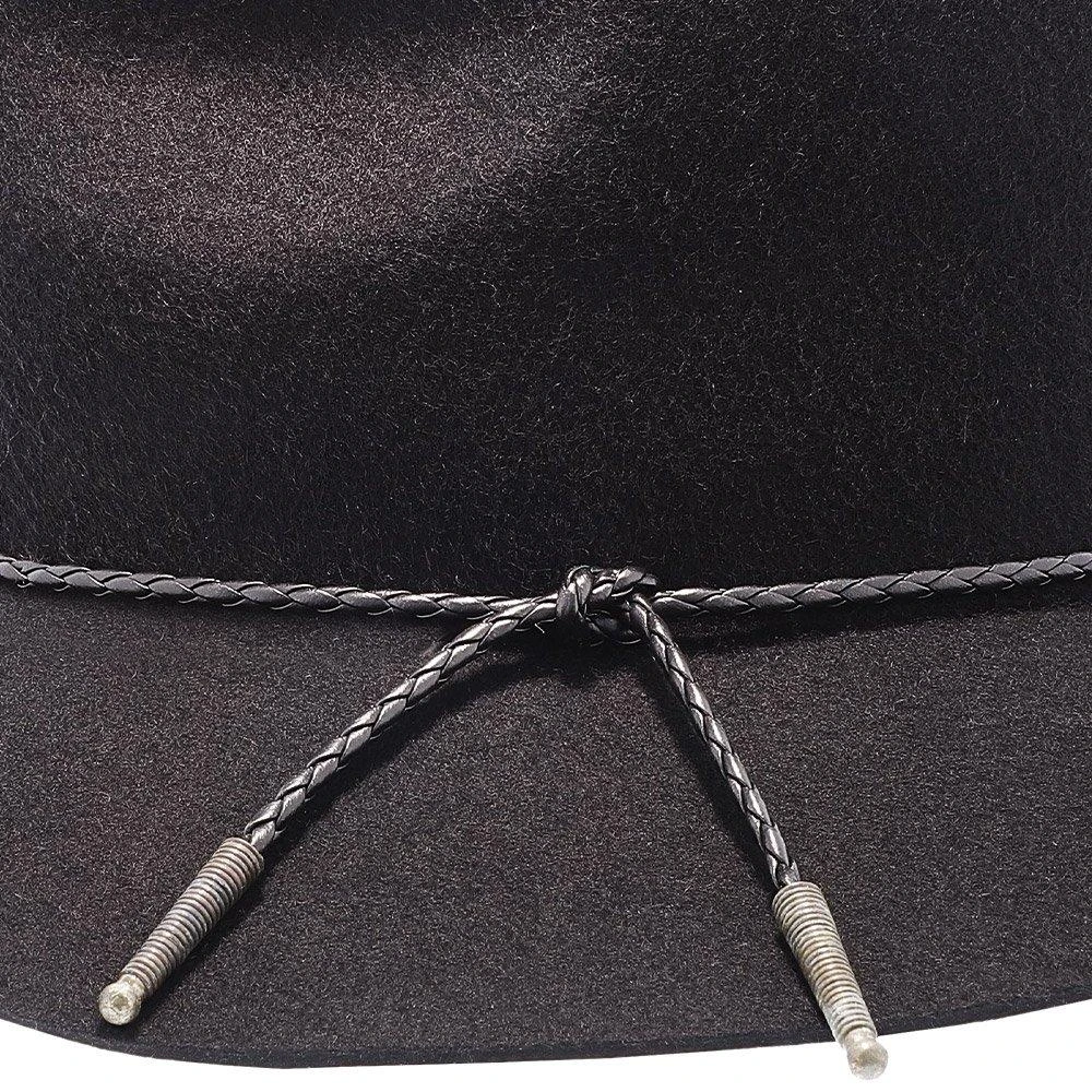 Monterey - Walrus Hats Light Brown Wool Felt Wide Brim Fedora Hat - H7010 20 Monterey - Walrus Hats Light Brown Wool Felt Wide Brim Fedora Hat - H7010 - Image 20