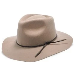 Monterey - Walrus Hats Light Brown Wool Felt Wide Brim Fedora Hat - H7010 23 Monterey - Walrus Hats Light Brown Wool Felt Wide Brim Fedora Hat - H7010 -Bailey Store walrus hats fedora monterey walrus hats light brown wool felt wide brim fedora hat h7010 hat 16711971930252