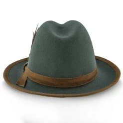 Pinnacle - Walrus Hats Sage Wool Felt Fedora Hat - H7022 25 Pinnacle - Walrus Hats Sage Wool Felt Fedora Hat - H7022 -Bailey Store walrus hats fedora pinnacle walrus hats sage wool felt fedora hat h7022 hat 16710870794380