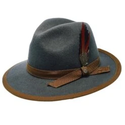 Pinnacle - Walrus Hats Sage Wool Felt Fedora Hat - H7022 28 Pinnacle - Walrus Hats Sage Wool Felt Fedora Hat - H7022 -Bailey Store walrus hats fedora pinnacle walrus hats sage wool felt fedora hat h7022 hat 17260475089036
