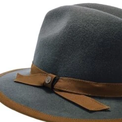 Pinnacle - Walrus Hats Sage Wool Felt Fedora Hat - H7022 33 Pinnacle - Walrus Hats Sage Wool Felt Fedora Hat - H7022 -Bailey Store walrus hats fedora pinnacle walrus hats sage wool felt fedora hat h7022 hat 17260476989580