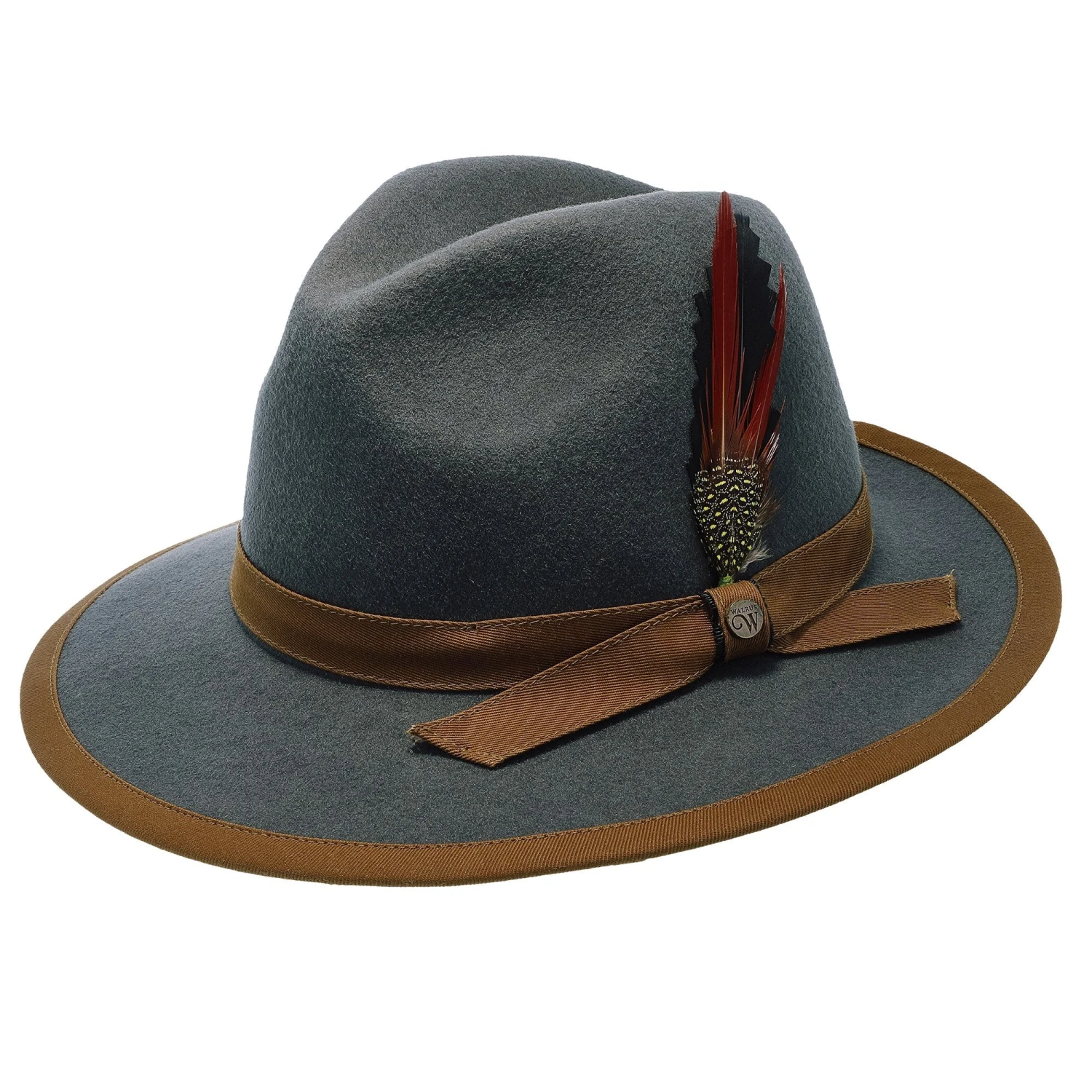 Pinnacle - Walrus Hats Sage Wool Felt Fedora Hat - H7022 16 Pinnacle - Walrus Hats Sage Wool Felt Fedora Hat - H7022 - Image 16