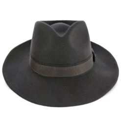 Tampa - Walrus Hats Grey Center Dent Wool Felt Fedora Hat 13 Tampa - Walrus Hats Grey Center Dent Wool Felt Fedora Hat -Bailey Store walrus hats fedora tampa walrus hats grey center dent wool felt fedora hat hat 16524565708940