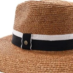 South Beach - Walrus Hats Natural Raffia Straw Fedora Hat 29 South Beach - Walrus Hats Natural Raffia Straw Fedora Hat -Bailey Store walrus hats fedora walrus hats natural raffia straw fedora hat w black white band hat 16700218966156