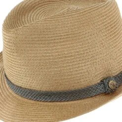 Sandbar - Walrus Hats Paper Braid Straw Fedora Hat W/ Grey Band 17 Sandbar - Walrus Hats Paper Braid Straw Fedora Hat W/ Grey Band -Bailey Store walrus hats fedora walrus hats paper braid straw fedora hat w grey band hat 16693882945676