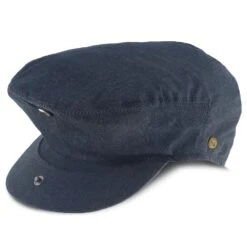 Blueprint - Walrus Hats Navy Cotton Ivy Cap -Bailey Store walrus hats ivy blueprint walrus hats navy cotton ivy cap hat 16524504858764