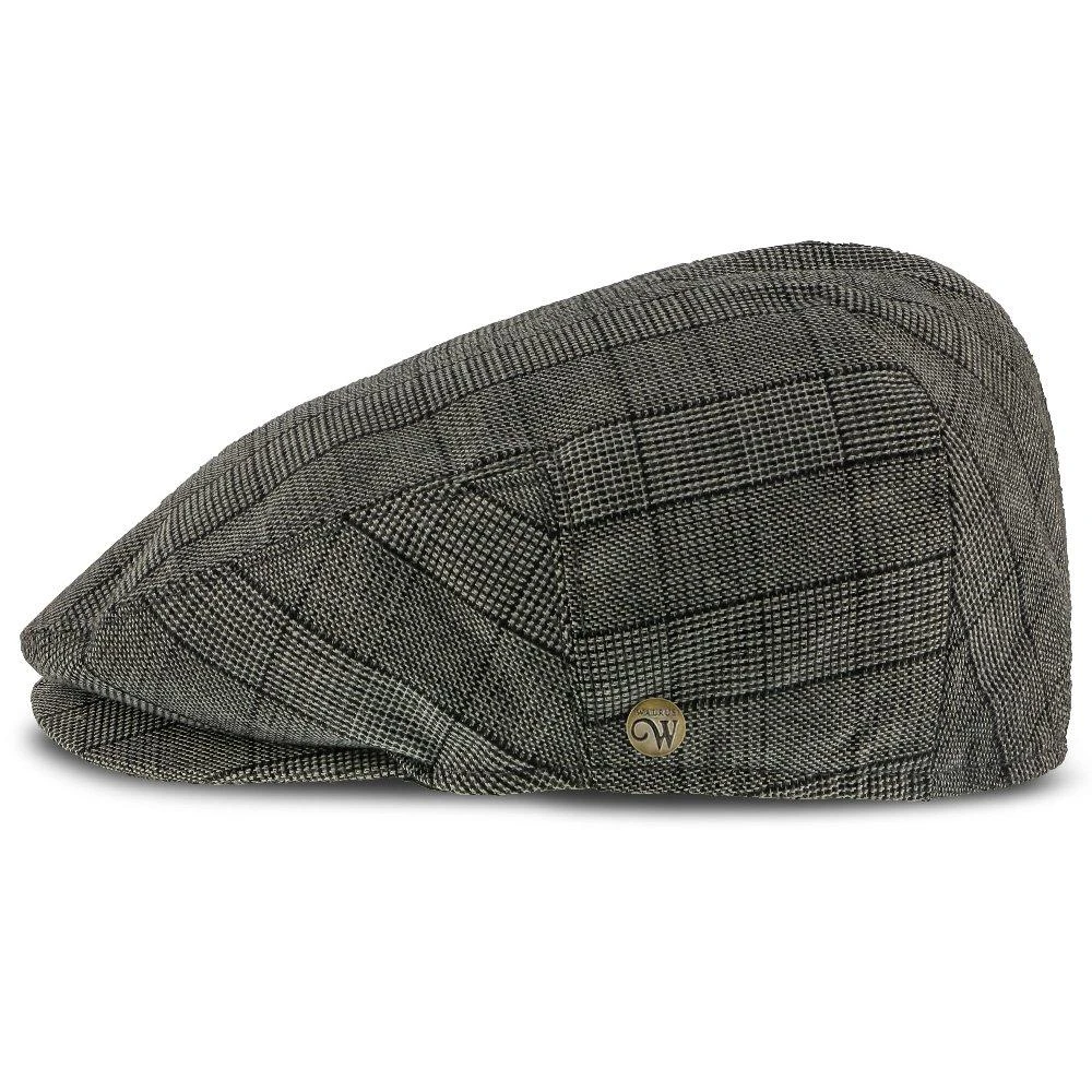 Director - Walrus Hats Grey Plaid Polyester Ivy Cap 5 Director - Walrus Hats Grey Plaid Polyester Ivy Cap - Image 5