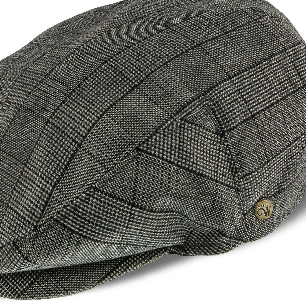 Director - Walrus Hats Grey Plaid Polyester Ivy Cap 7 Director - Walrus Hats Grey Plaid Polyester Ivy Cap - Image 7