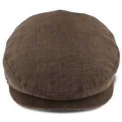 Downtown - Walrus Hats Linen/Cotton Blend Ivy Cap -Bailey Store walrus hats ivy downtown walrus hats mocha linen cotton blend ivy cap hat 16524492308620