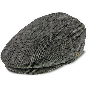 Director - Walrus Hats Grey Plaid Polyester Ivy Cap 1 Director - Walrus Hats Grey Plaid Polyester Ivy Cap
