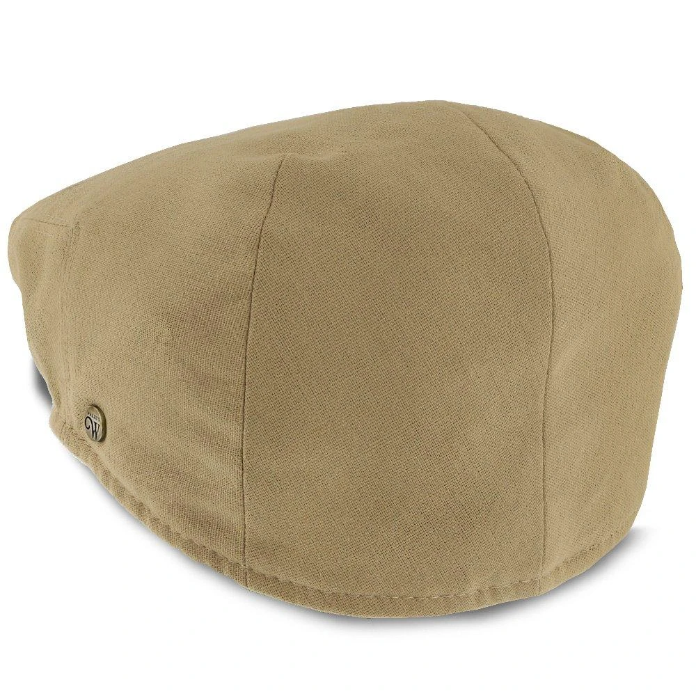 Happy Hour - Walrus Hats Tan Cotton Ivy Cap 16 Happy Hour - Walrus Hats Tan Cotton Ivy Cap - Image 16