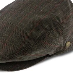 The Fairway - Walrus Hats Brown/Red Plaid Polyester Ivy Cap -Bailey Store walrus hats ivy the fairway walrus hats brown red plaid polyester ivy cap hat 16524494667916