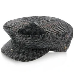 Walrus Hats Tribeca Wool Flat Cap 30 Walrus Hats Tribeca Wool Flat Cap -Bailey Store walrus hats ivy tribeca walrus hats grey tweed patchwork ivy cap hat 16708449042572