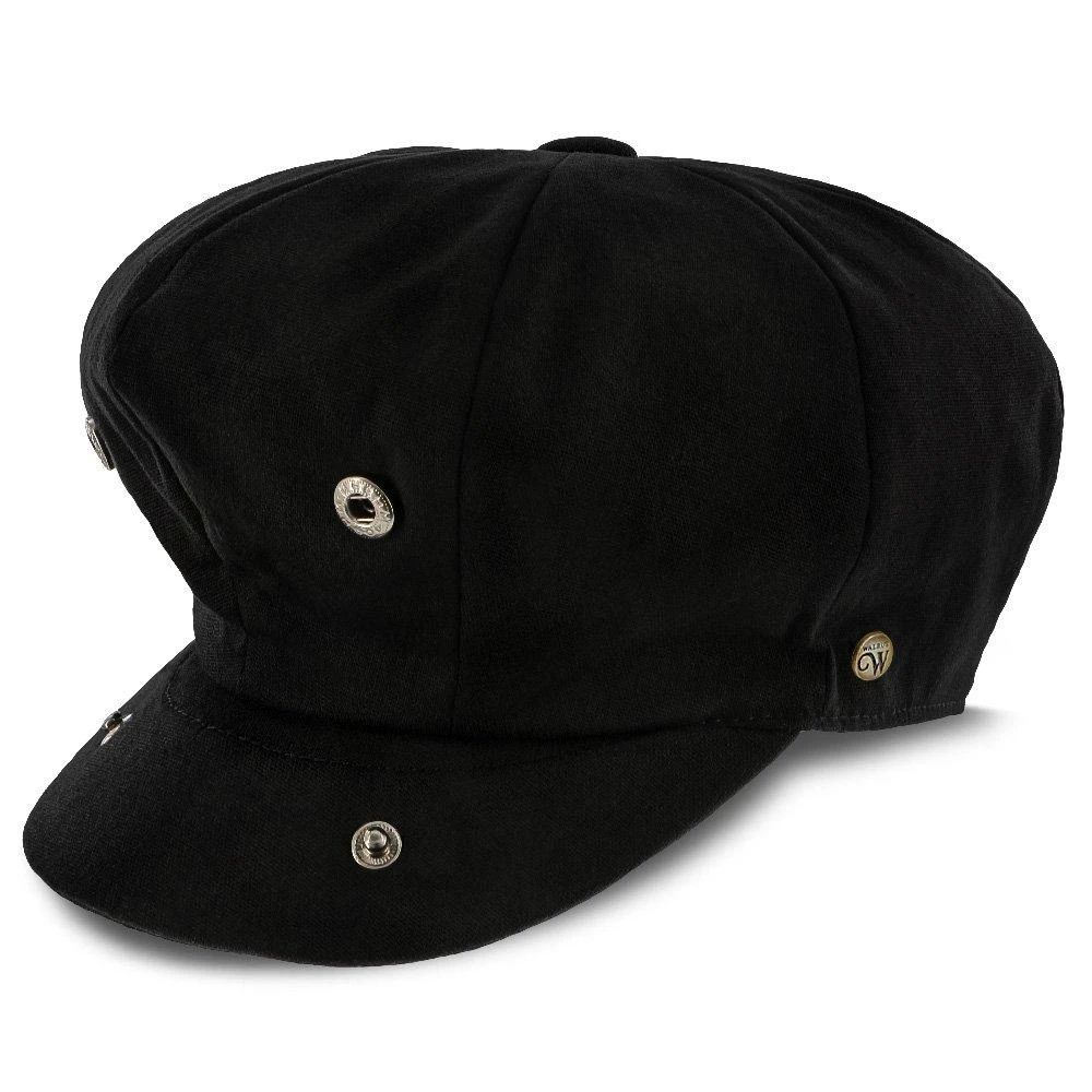 Beckham - Walrus Hats Tan Cotton 8 Panel Newsboy Cap 5 Beckham - Walrus Hats Tan Cotton 8 Panel Newsboy Cap - Image 5