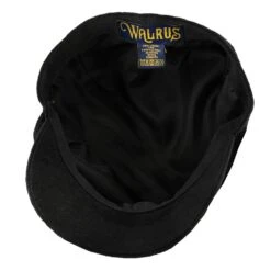 Boardwalk - Walrus Hats Black Linen/Cotton Blend 8 Panel Newsboy Cap -Bailey Store walrus hats newsboy boardwalk walrus hats black linen cotton blend 8 panel newsboy cap hat 16524484083852
