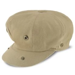 Hampton - Walrus Hats Sand Linen 8 Panel Newsboy Cap -Bailey Store walrus hats newsboy hampton walrus hats sand linen 8 panel newsboy cap hat 16524486672524